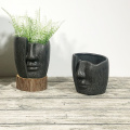 Plant pots suppliers ceramic flower pots and planters face model garden ornaments ceramic pot